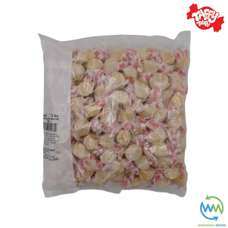 PEANUT BUTTER SALT WATER TAFFY Sweets SOFT CANDY Taffies SWEET Chewy Retro Party INDIVIDUALLY WRAPPED Fruity SWEET Candy Gummy Jelly GUMMIES Jellies Snack Fruit Taffies Toffees