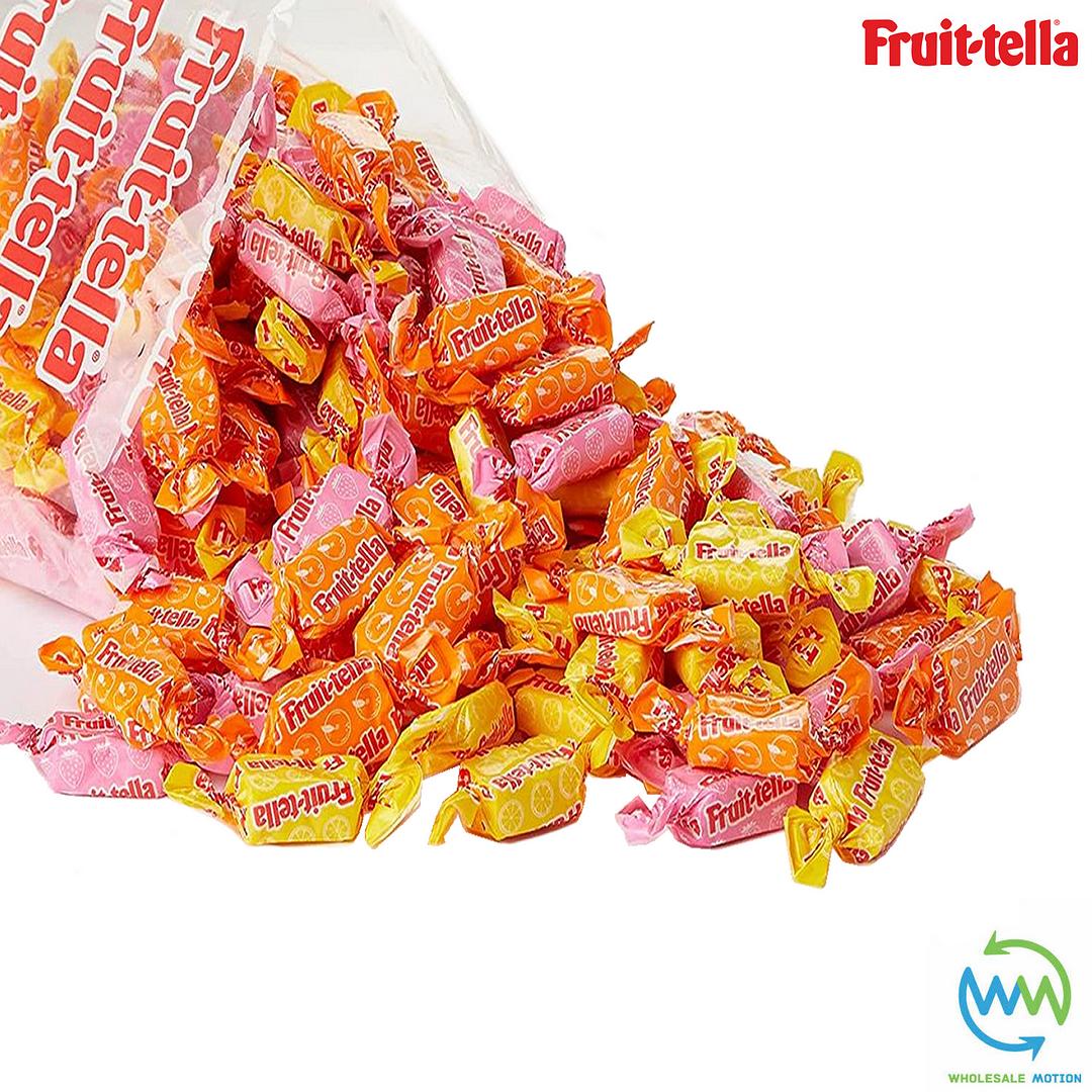 FRUITTELLA Juicy Chews Individual Wrapped Fruit-tella SWEETS CHEW Retro CANDY UK - FRUITELLA