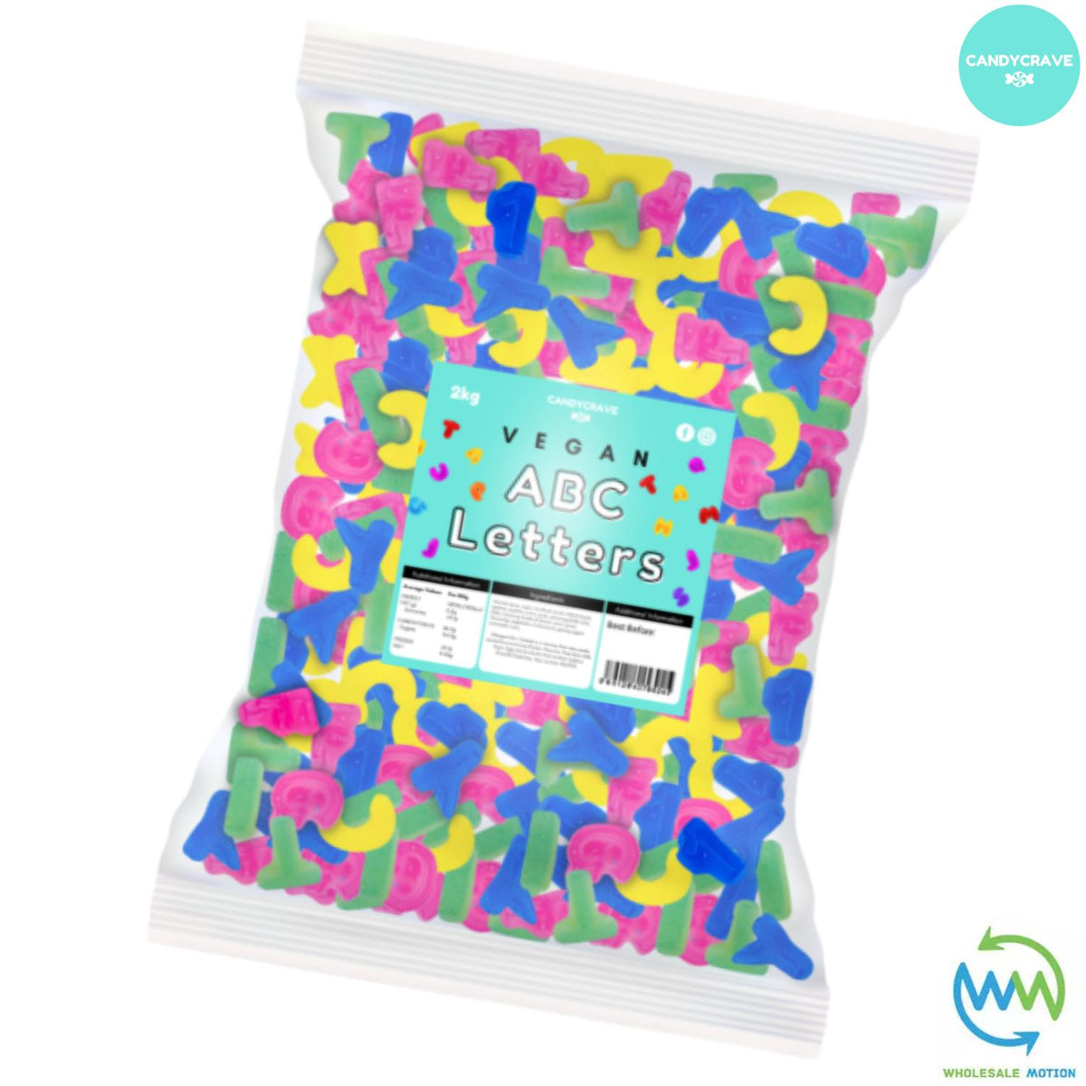 ABC LETTERS Sweets GUMMY Jelly CANDY Alphabet Jellies GUMMIES Snack WEDDING GIFT Party Bag Filler CANDIES Candycrave PICK N MIX UK Treat