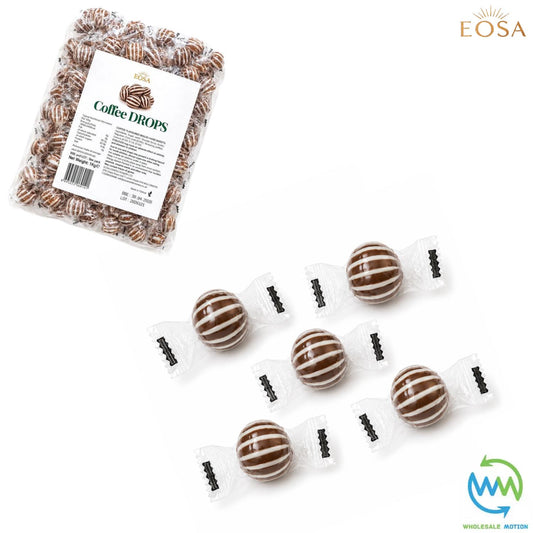 COFFEE DROPS Sweets CANDY Candies HARD BOILED Cream Fruity Sweet INDIVIDUALLY WRAPPED Drop Retro TRADITIONAL Party Bag Filler Treat Snack Fruit Fruity Wedding Favour Gift