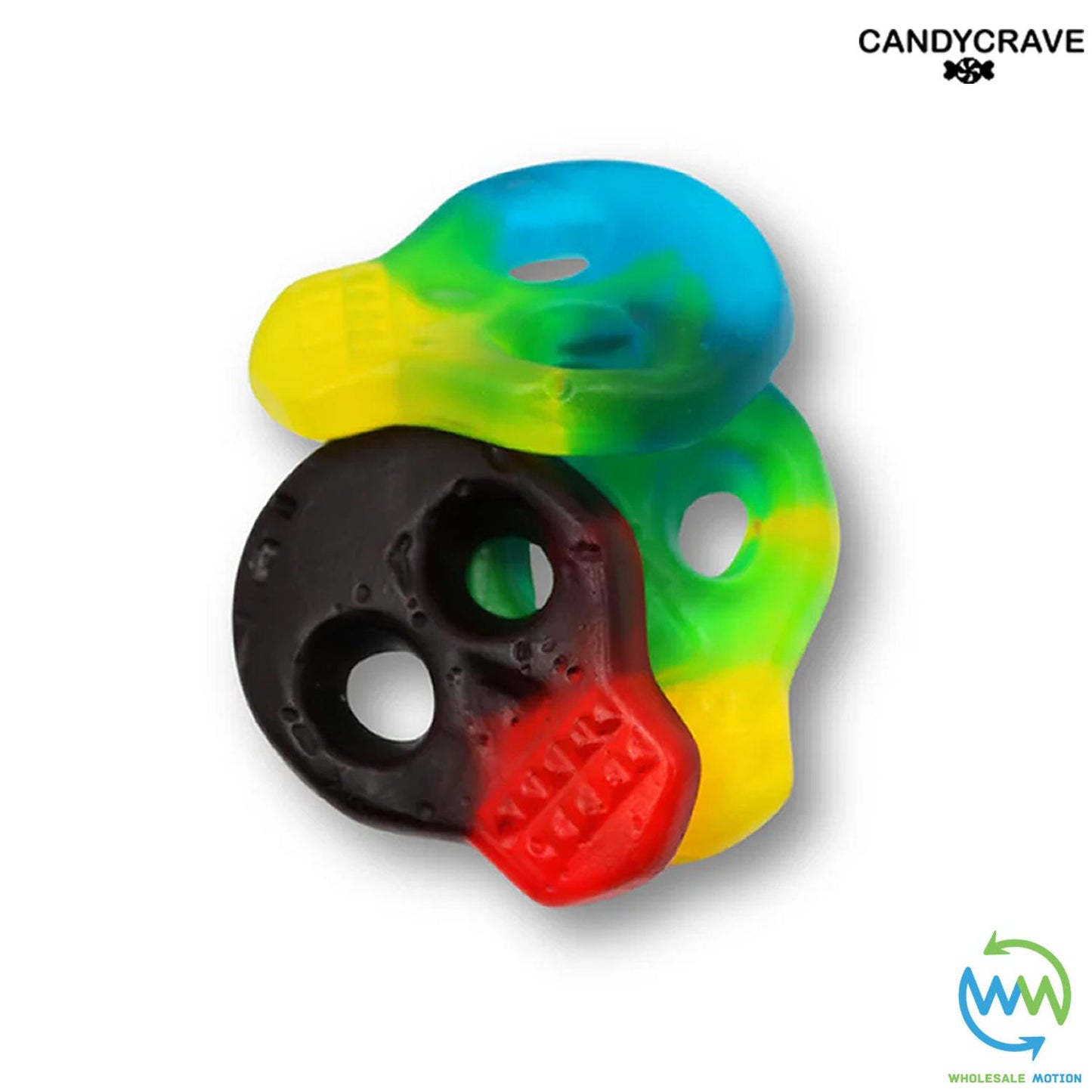 HALLOWEEN JELLY SKULLS Sweets GUMMY Candy Gummies JUMBO JELLY Candycrave PICK N MIX UK Jellies Huge Snack UK