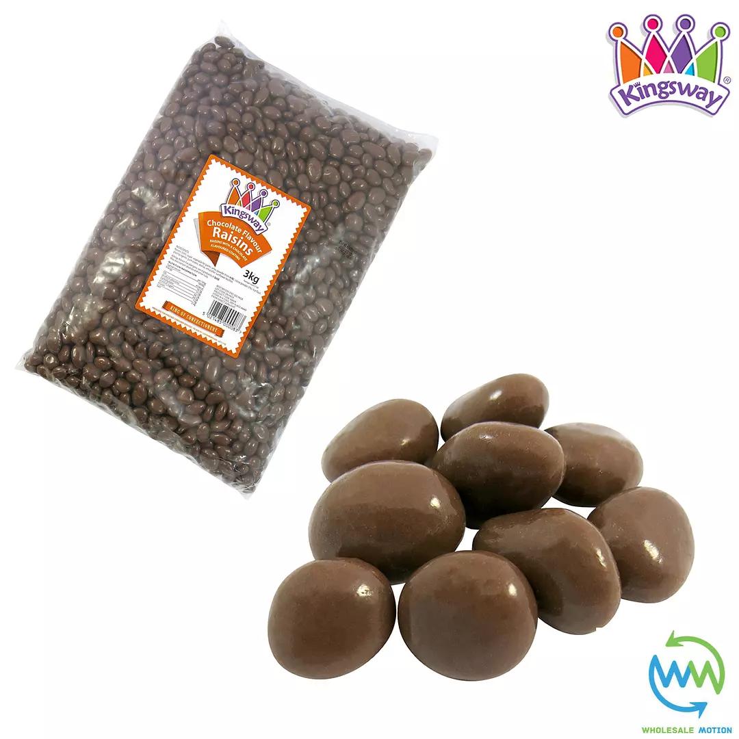 CHOCOLATE FLAVOUR RAISINS Candy TRADITIONAL Retro PICK N MIX Sweets PARTY Treat Candies Snack