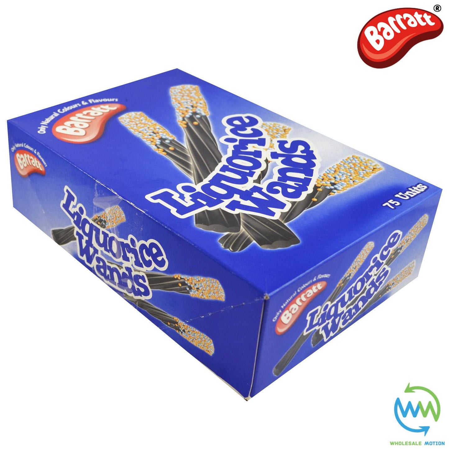 Barratt LIQUORICE WANDS Sweets CANDY Black Gummy Wand Stick Jelly PICK N MIX NEW Snack Gummies Jellies