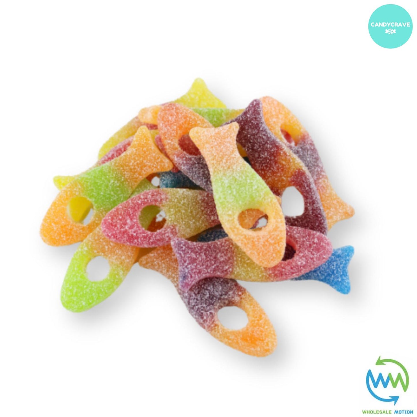 FIZZY FUNKY FISH Sweets GUMMY Jelly CANDY Jellies GUMMIES Sugar Coated FRUITY Fruit Snack WEDDING GIFT Party Bag Filler CANDIES Candycrave PICK N MIX UK Treat