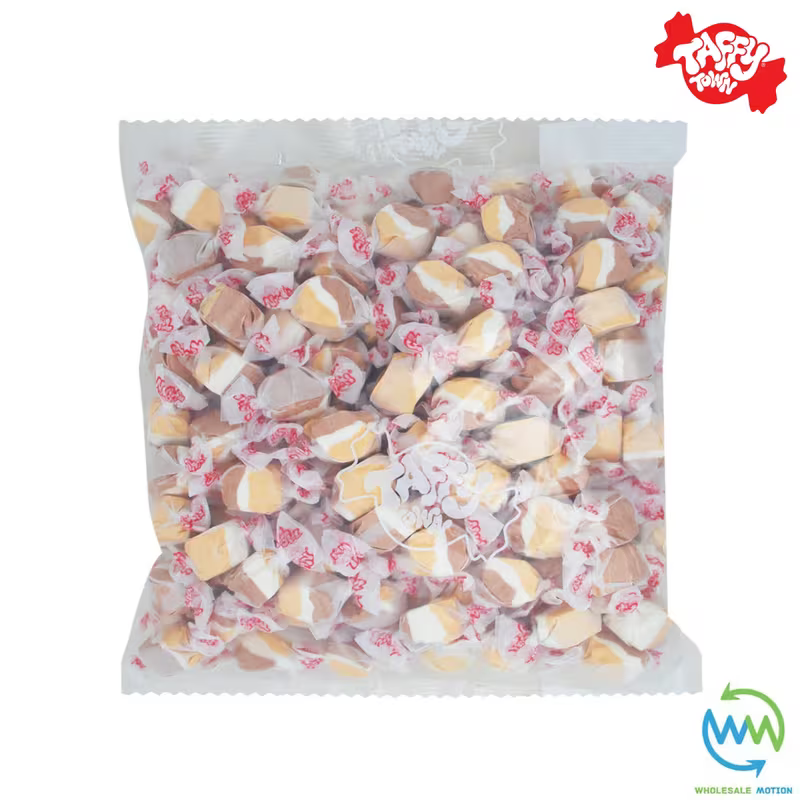 S'MORES SALT WATER TAFFY Sweets SOFT CANDY Taffies SWEET Chewy CHOCOLATE Marshmallow BISCUIT Smores Retro SMORE S'more Party INDIVIDUALLY WRAPPED Fruity SWEET Candy Gummy Jelly GUMMIES Jellies Snack Fruit Taffies Toffees