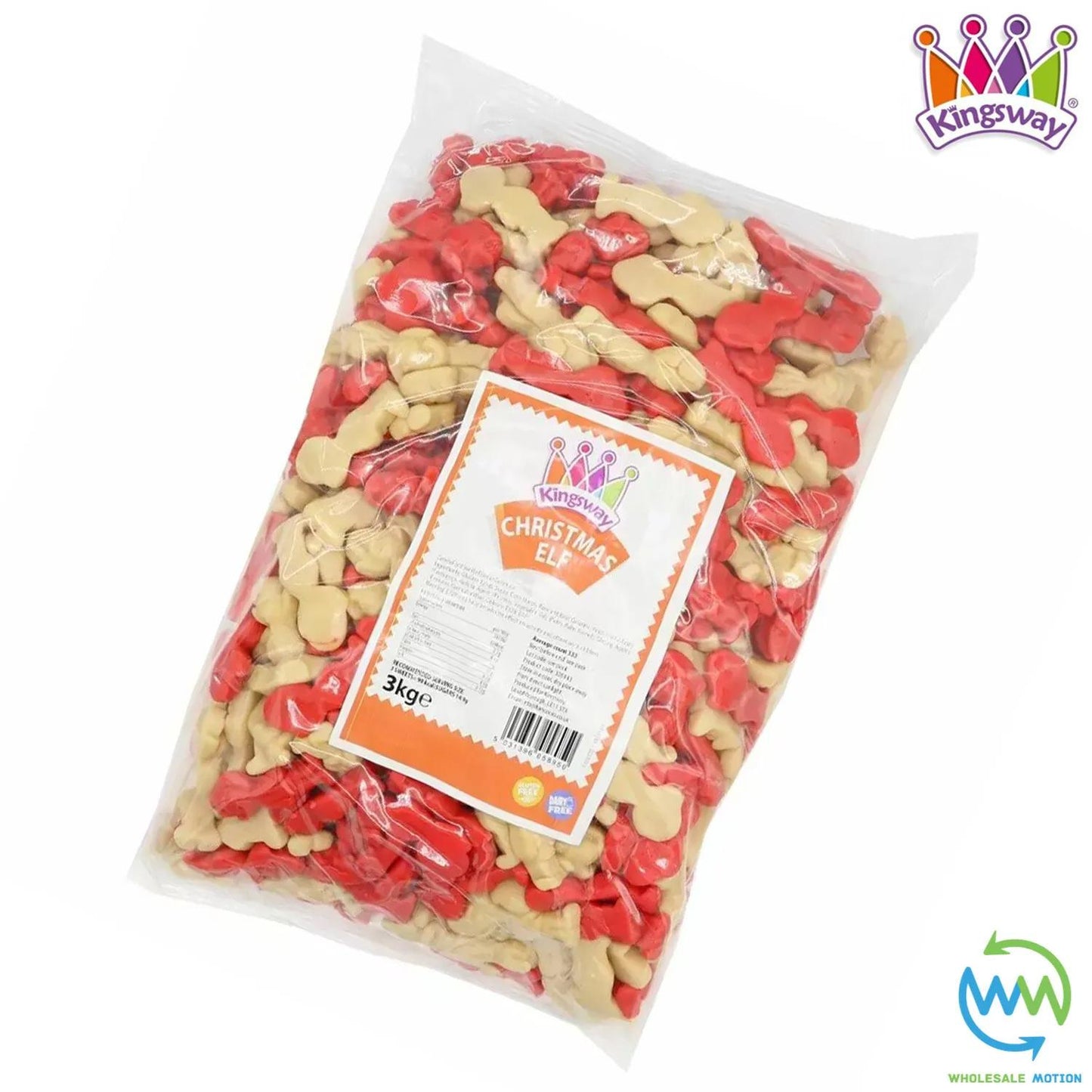 Christmas GUMMY ELVES Sweets KINGSWAY Candy XMAS ELF Jelly Festive PICK N MIX