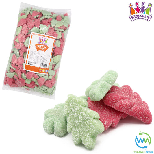 Gummy CHRISTMAS TREES Sweets KINGSWAY Candy FESTIVE Jelly XMAS PICK N MIX BAG Gummies Jellies Candies Snack