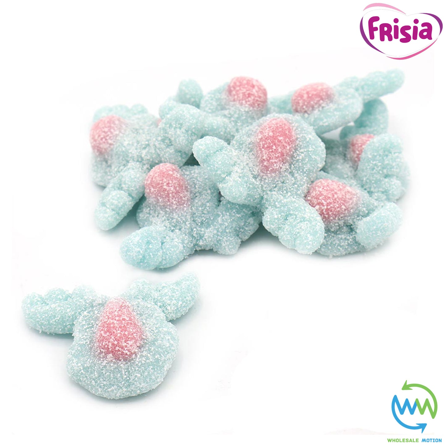Christmas FIZZY BUBBLEGUM REINDEER Sweets GUMMY Candy FESTIVE Jelly XMAS PICK N MIX BAG Gummies Jellies Candies Snack Frisia
