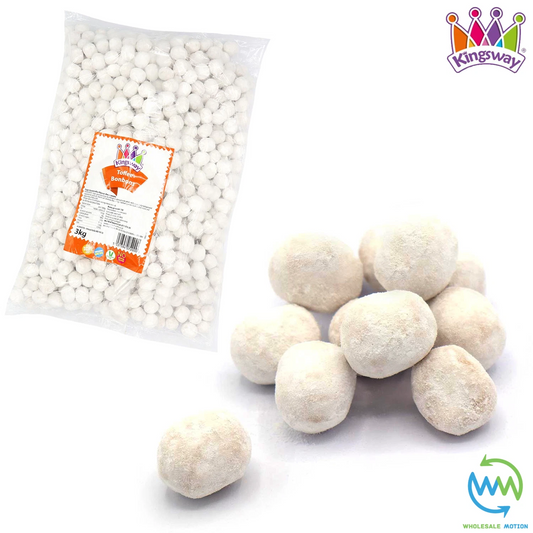 Kingsway TOFFEE BON BONS Sweets CANDY Sugar Dusted VEGGIE CHEWY Party PICK N MIX Retro Snack Candies Gummies Jellies Gummy jelly