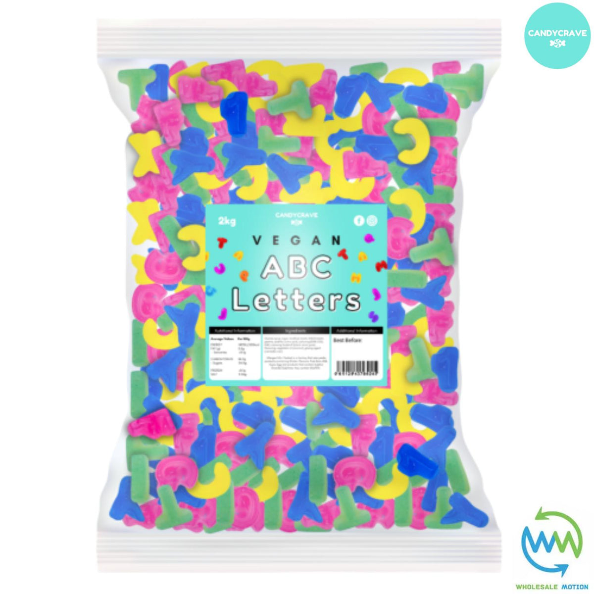 ABC LETTERS Sweets GUMMY Jelly CANDY Alphabet Jellies GUMMIES Snack WEDDING GIFT Party Bag Filler CANDIES Candycrave PICK N MIX UK Treat