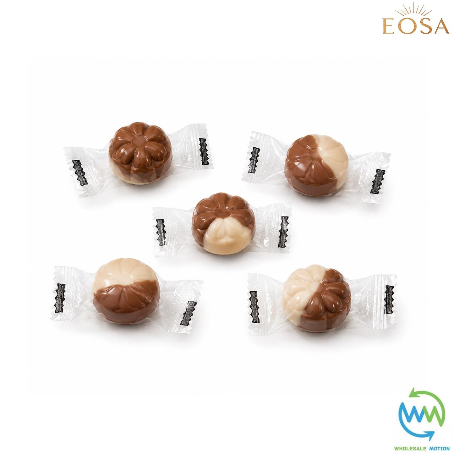 COCOA & COCONUT DOUBLE DROPS Sweets CANDY Candies HARD BOILED Sweet INDIVIDUALLY WRAPPED Drop Retro TRADITIONAL Party Bag Filler Treat Snack Fruity Wedding Favour Gift