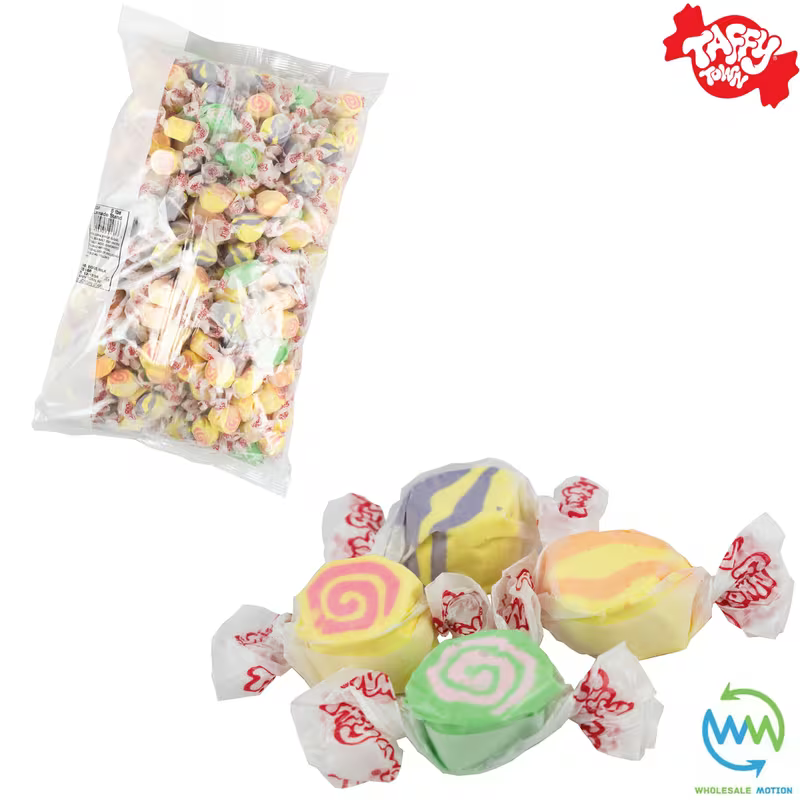 LEMONADE STAND SALT WATER TAFFY Sweets SOFT CANDY Taffies SWEET Chewy Retro Party INDIVIDUALLY WRAPPED Fruity SWEET Candy Gummy Jelly GUMMIES Jellies Snack Fruit Taffies Toffees