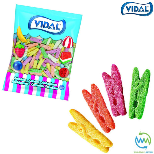 SOUR TWEEZERS Sweets GUMMY Candy FIZZY Jellies GUMMIES Sugar Coated NOVELTY Vidal PICK N MIX WEDDING GIFT Party Bag Filler Snack Treat Favour