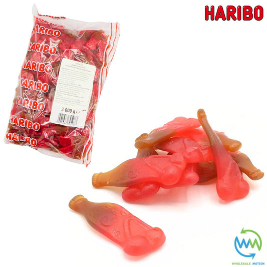 HARIBO GIANT CHERRY COLA BOTTLES Sweets RETRO Candy WEDDING Favours GIFT Bottle PICK N MIX Sweets Candies Gummy Jelly Gummies Jellies Snack