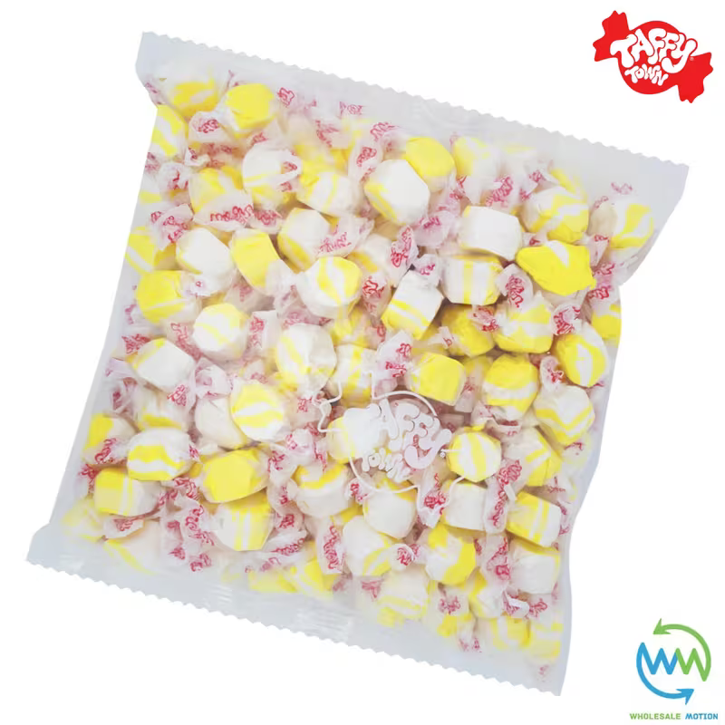 BUTTERED POPCORN SALT WATER TAFFY Sweets SOFT CANDY Taffies SWEET Chewy Retro Party INDIVIDUALLY WRAPPED SWEET Candy Gummy Jelly GUMMIES Jellies Snack Fruit Taffies Toffees