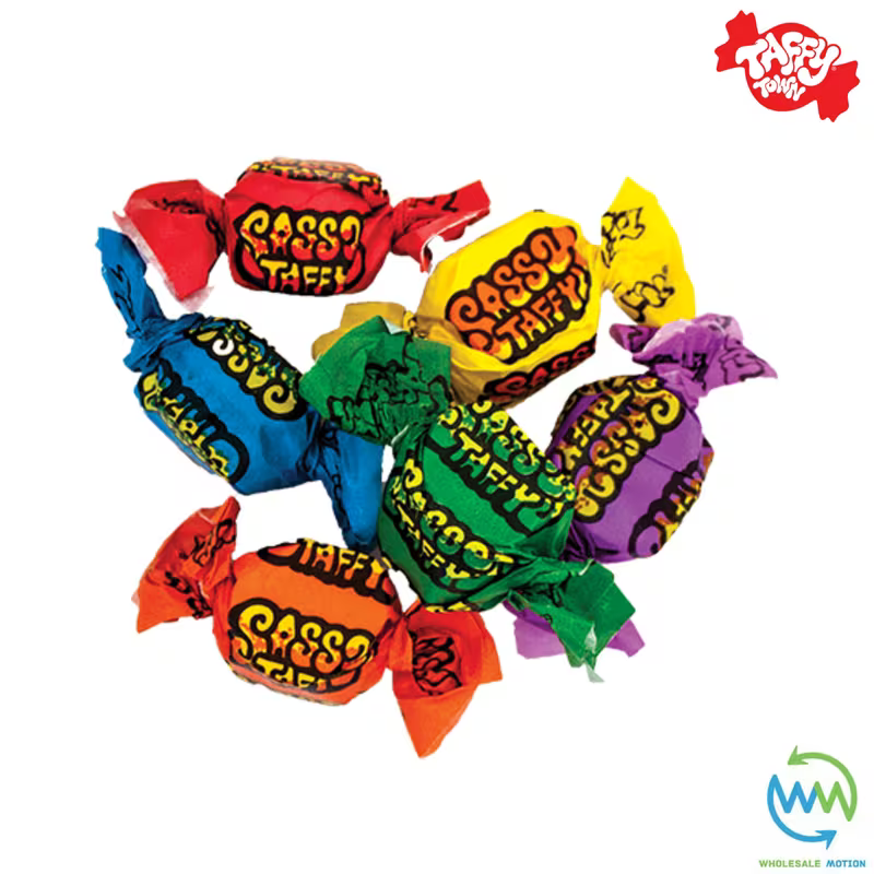 SASSY TAFFY SALT WATER TAFFY Sweets SOFT CANDY Taffies SWEET Chewy Retro Party INDIVIDUALLY WRAPPED Fruity SWEET Candy Gummy Jelly GUMMIES Jellies Snack Fruit Taffies Toffees