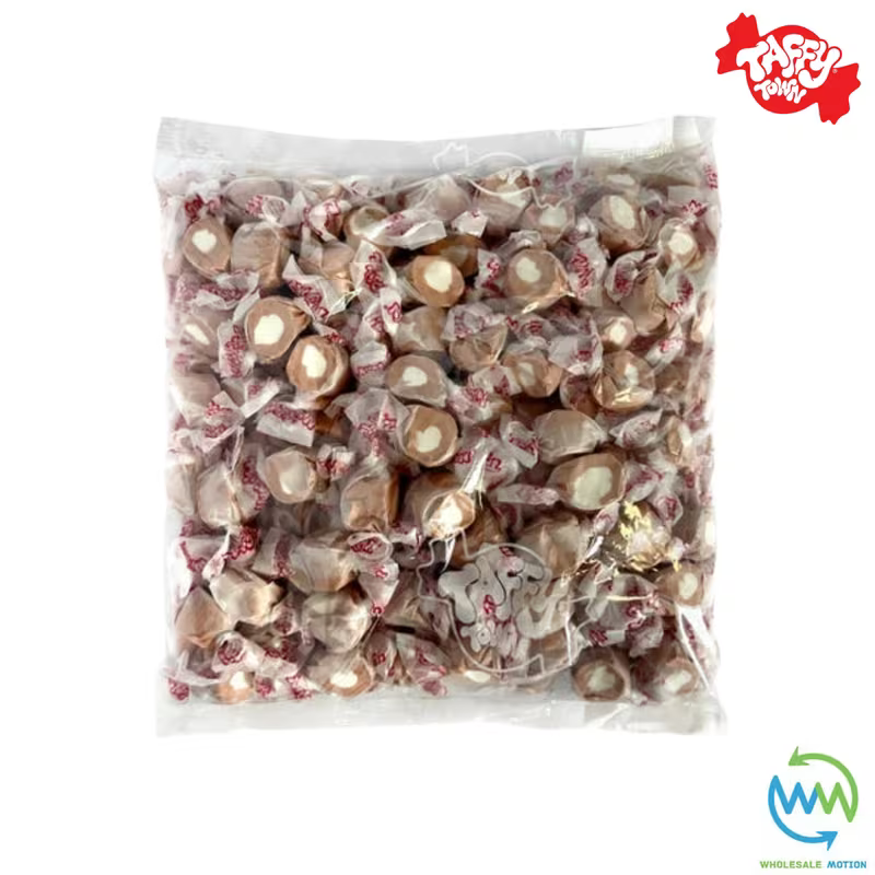 ROOT BEER FLOAT SALT WATER TAFFY Sweets SOFT CANDY Taffies SWEET Chewy Retro Party INDIVIDUALLY WRAPPED Fruity SWEET Candy Gummy Jelly GUMMIES Jellies Snack Fruit Taffies Toffees