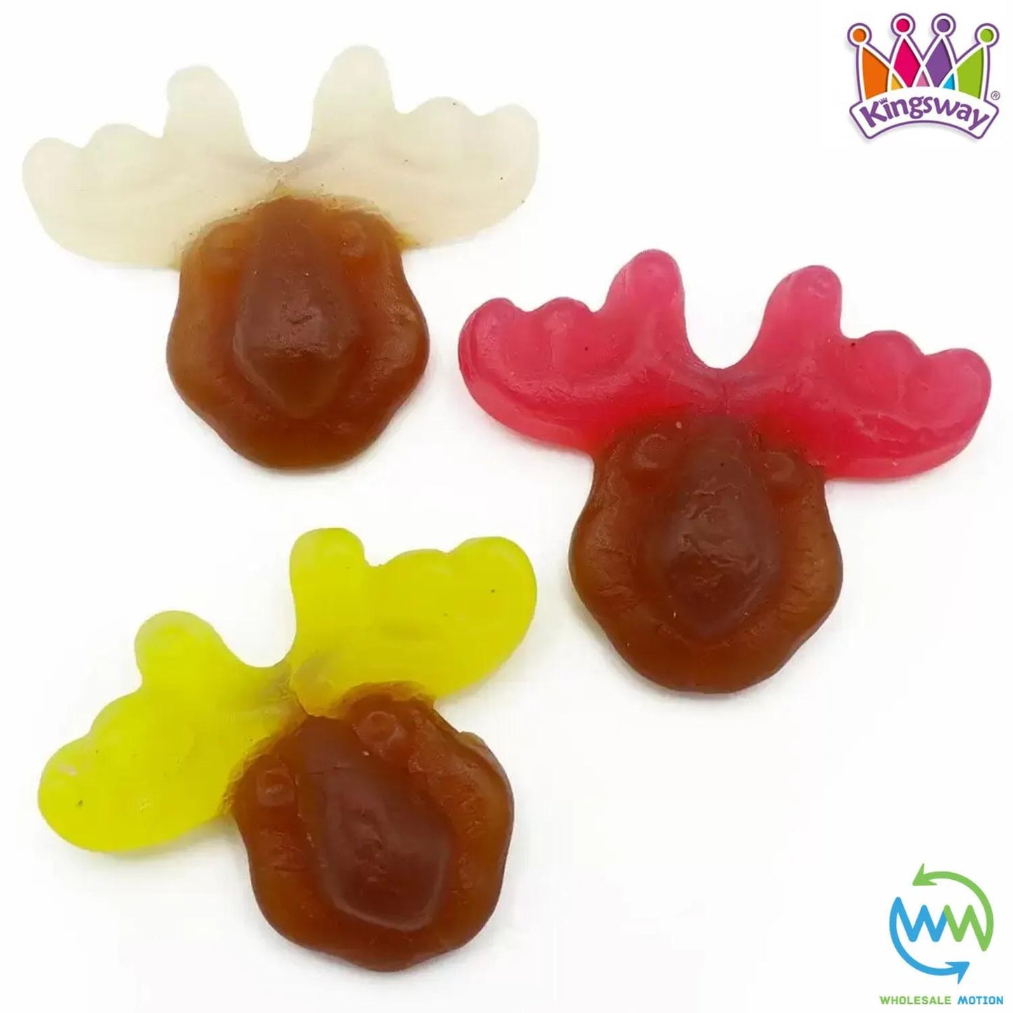 Christmas GUMMY REINDEER Sweets KINGSWAY Candy FESTIVE Jelly XMAS PICK N MIX BAG