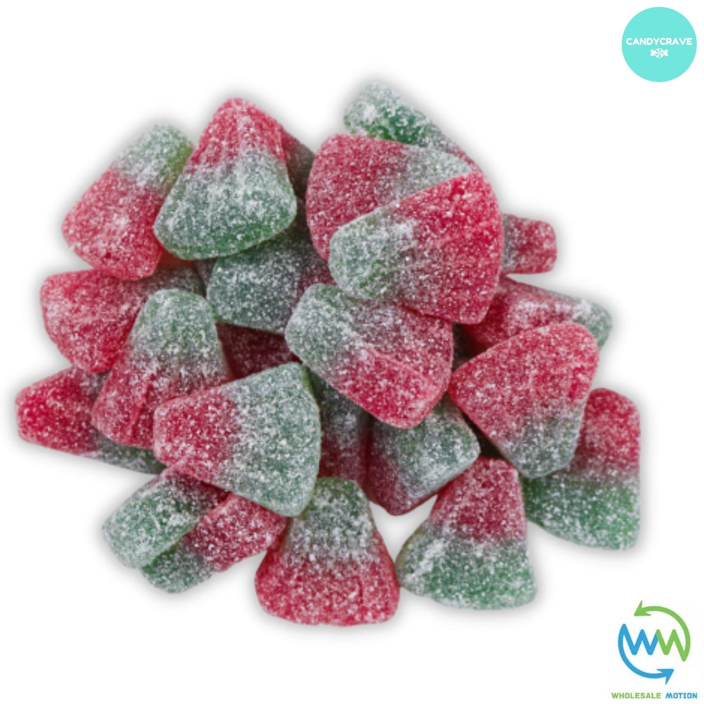 FIZZY WATERMELON Sweets GUMMY Candy SOUR Gummies JELLY Jellies Sugar Coated VEGAN SLICE Candycrave PICK N MIX Wedding Gift Favour PARTY BAY FILLER