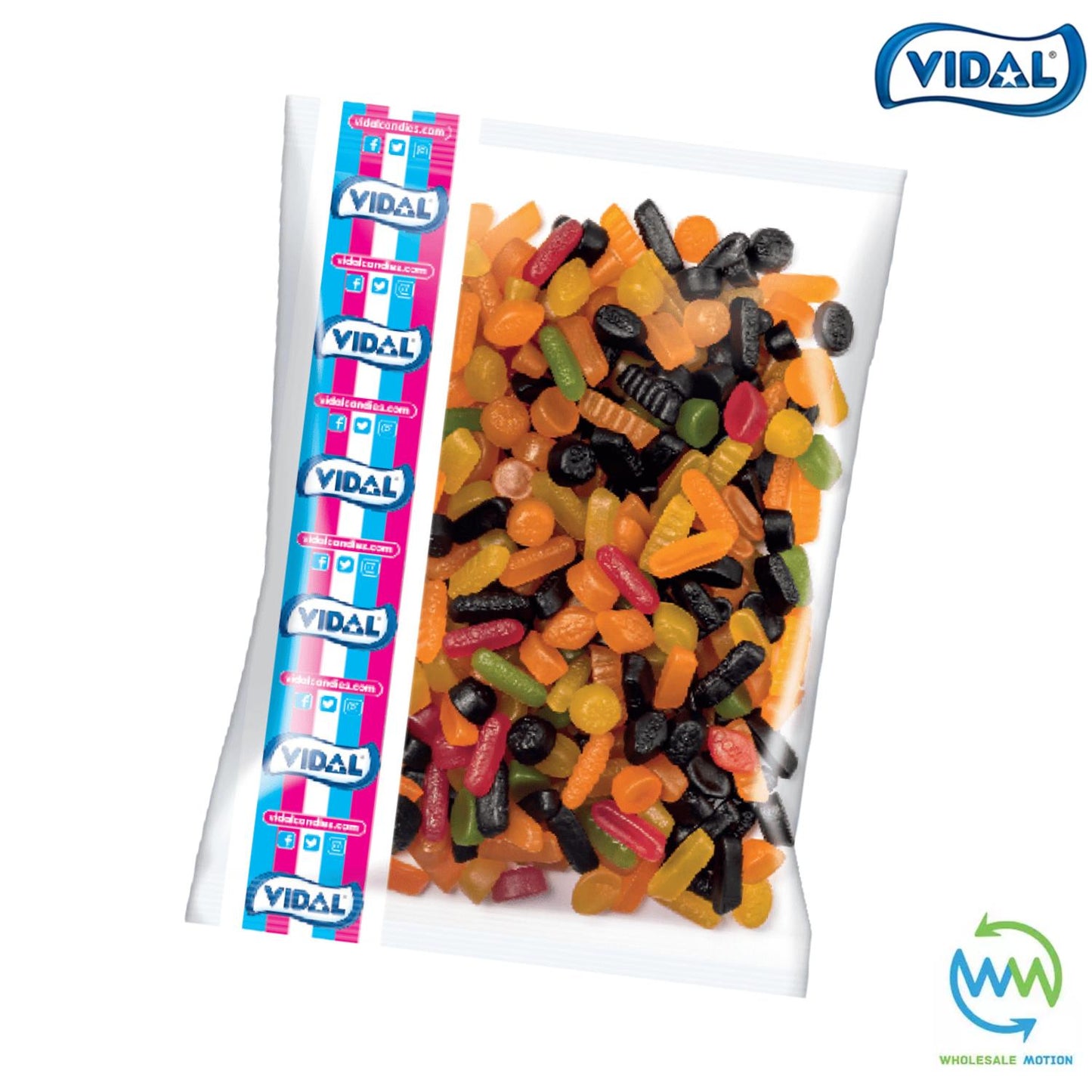 Vidal WINE GUMS Sweets GUMMY Candy Jelly FRUITY Jellies GUMMIES Fruit PICK N MIX UK Fruit Snack Party Bag Filler Gift