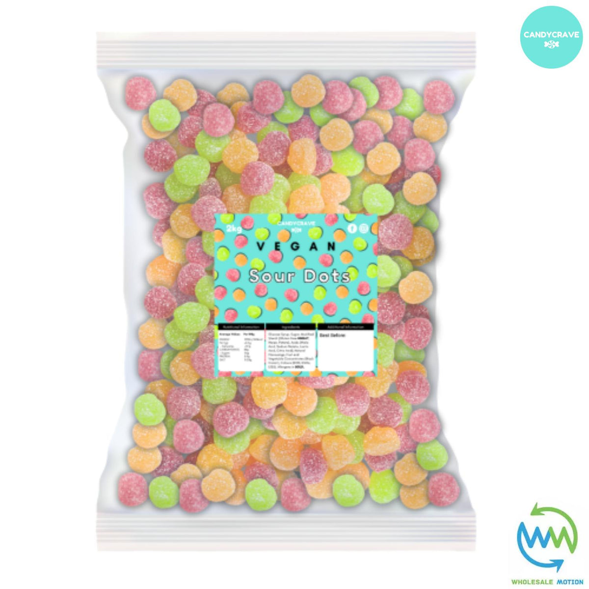SOUR DOTS Sweets FIZZY Gummy JELLY Jellies GUMMIES Candy SUGAR COATED Dot Snack WEDDING GIFT Party Bag Filler CANDIES Candycrave PICK N MIX UK Treat