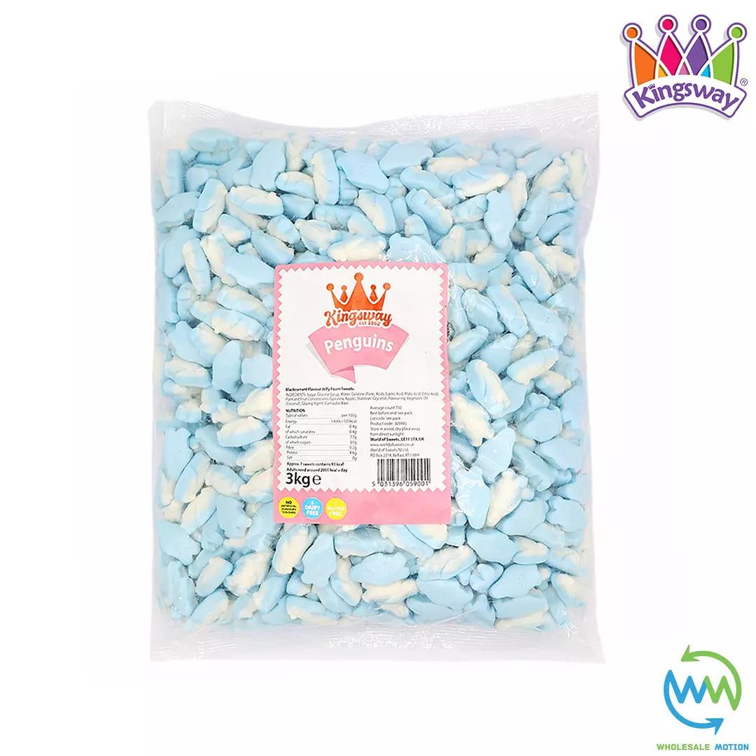 Christmas GUMMY PENGUINS Sweets KINGSWAY Candy FESTIVE Jelly XMAS PICK N MIX BAG Gummies Jellies Candies Snack