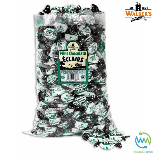 Walkers Nonsuch MINT CHOCOLATE ECLAIRS Retro Toffees PICK N MIX SWEETS Candy Bag Traditional Snack