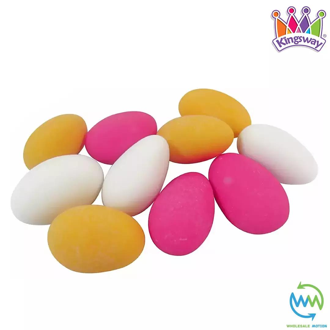 SUGARED ALMONDS Sweets RETRO Candy ALMOND Crunchy SHELL Kingsway NUT Multicoloured PICK N MIX UK