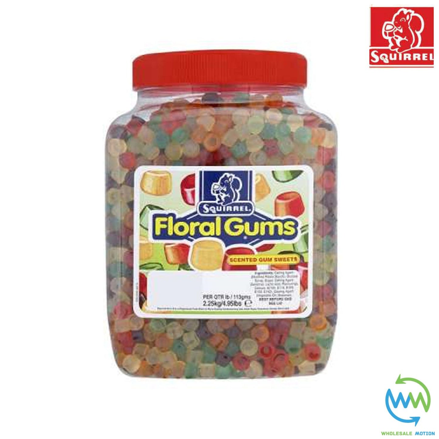 FLORAL GUMS Sweets SCENTED Candy GUMMIES Gummy JELLY Squirrell PICK N MIX Retro Jellies Candies Snack