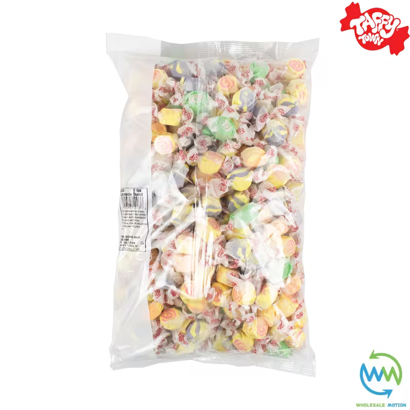 LEMONADE STAND SALT WATER TAFFY Sweets SOFT CANDY Taffies SWEET Chewy Retro Party INDIVIDUALLY WRAPPED Fruity SWEET Candy Gummy Jelly GUMMIES Jellies Snack Fruit Taffies Toffees