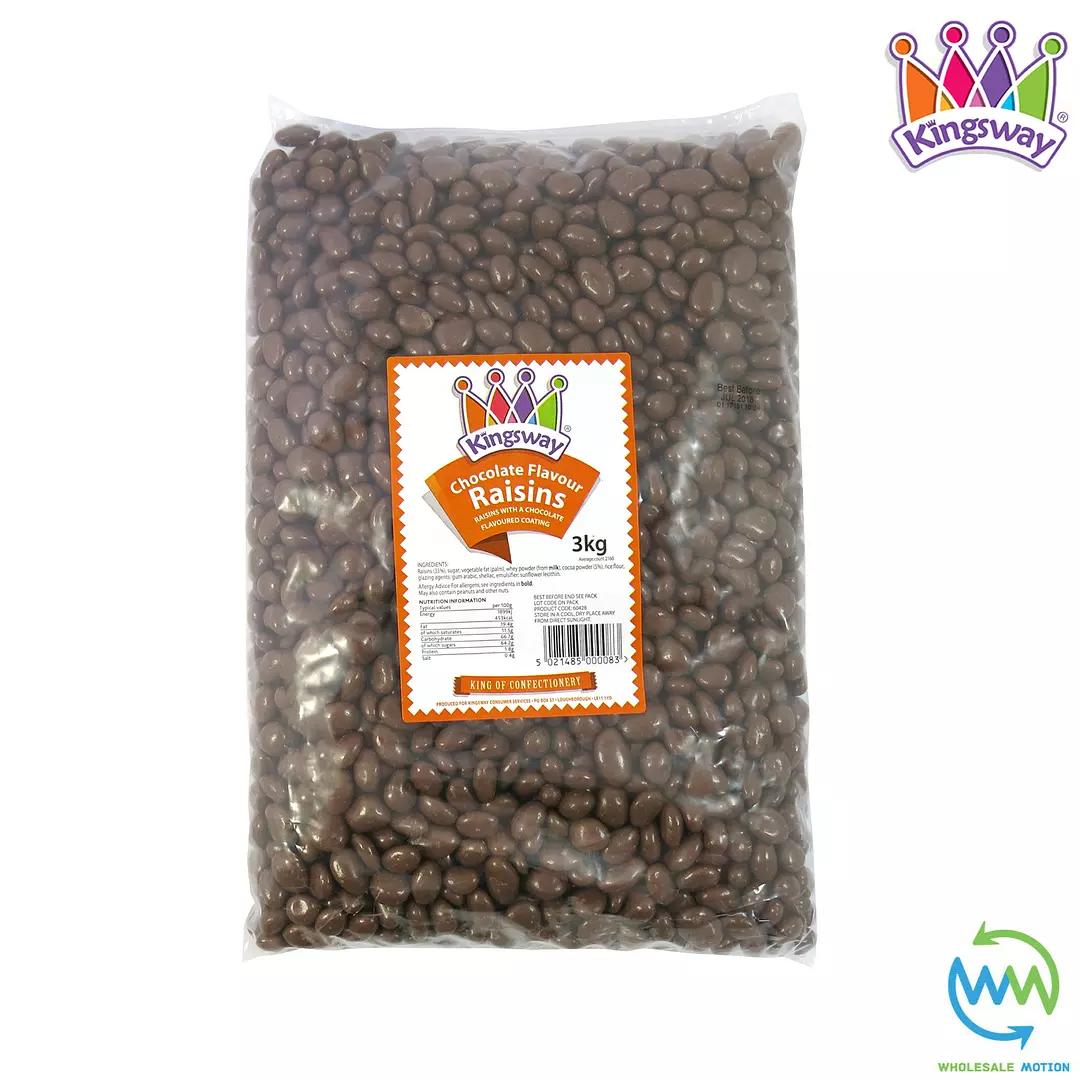 CHOCOLATE FLAVOUR RAISINS Candy TRADITIONAL Retro PICK N MIX Sweets PARTY Treat Candies Snack
