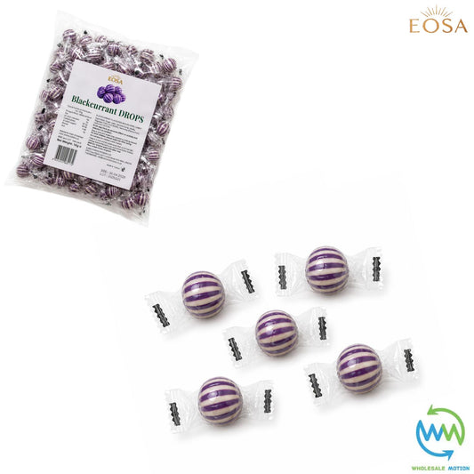 BLACKCURRANT DROPS Sweets CANDY Candies HARD BOILED Cream Fruity Sweet INDIVIDUALLY WRAPPED Drop Retro TRADITIONAL Party Bag Filler Treat Snack Fruit Fruity Wedding Favour Gift