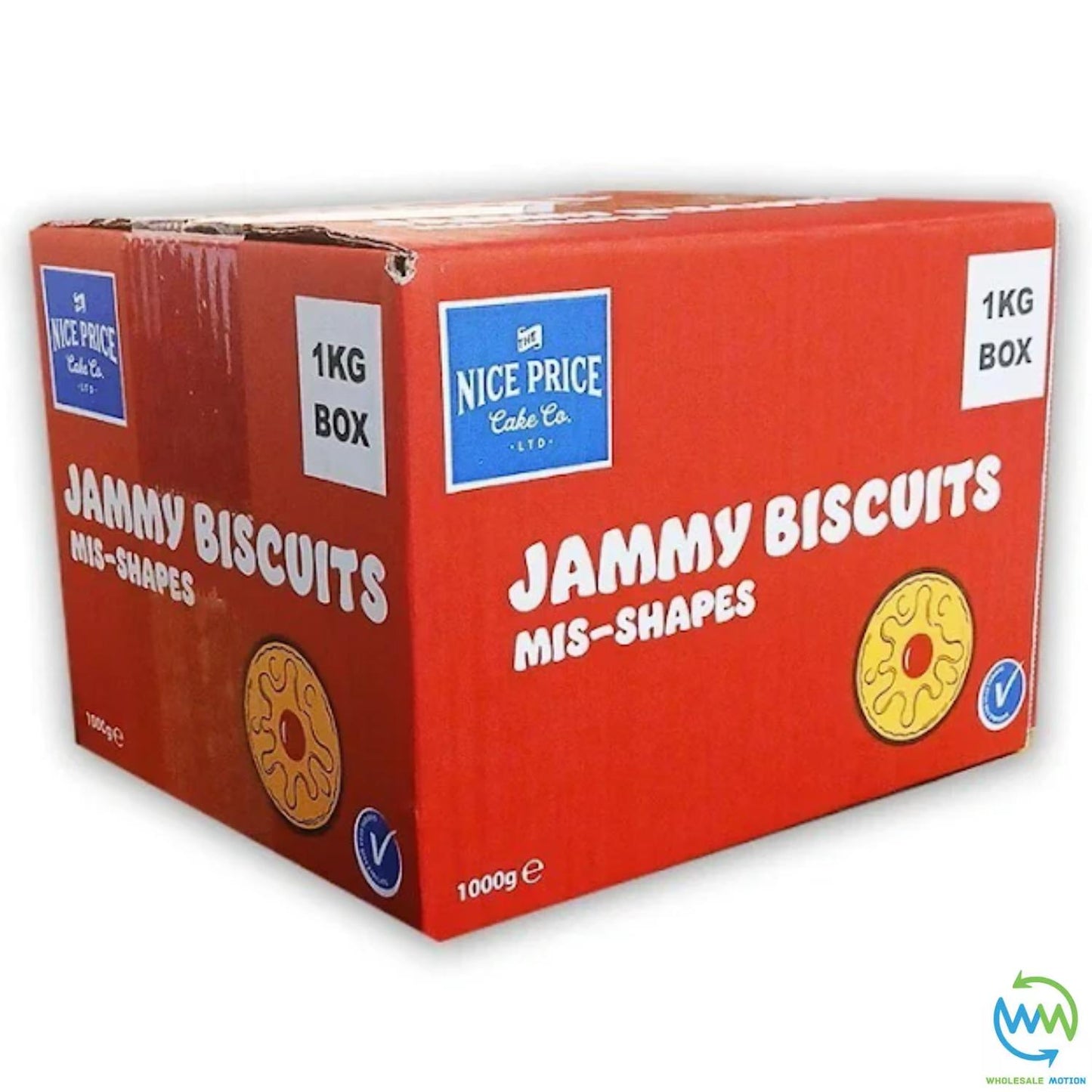 JAMMY BISCUITS MIS-SHAPES Biscuit HUGE BIG VALUE 1kg BOXES Snack GIFTS Cookie Cooky JAM Jammie MIS Shapes Misshapes Christmas