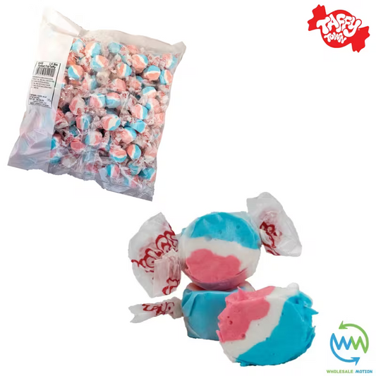 ROCKET POP SALT WATER TAFFY Sweets SOFT CANDY Taffies SWEET Chewy Retro Party INDIVIDUALLY WRAPPED Fruity SWEET Candy Gummy Jelly GUMMIES Jellies Snack Fruit Taffies Toffees