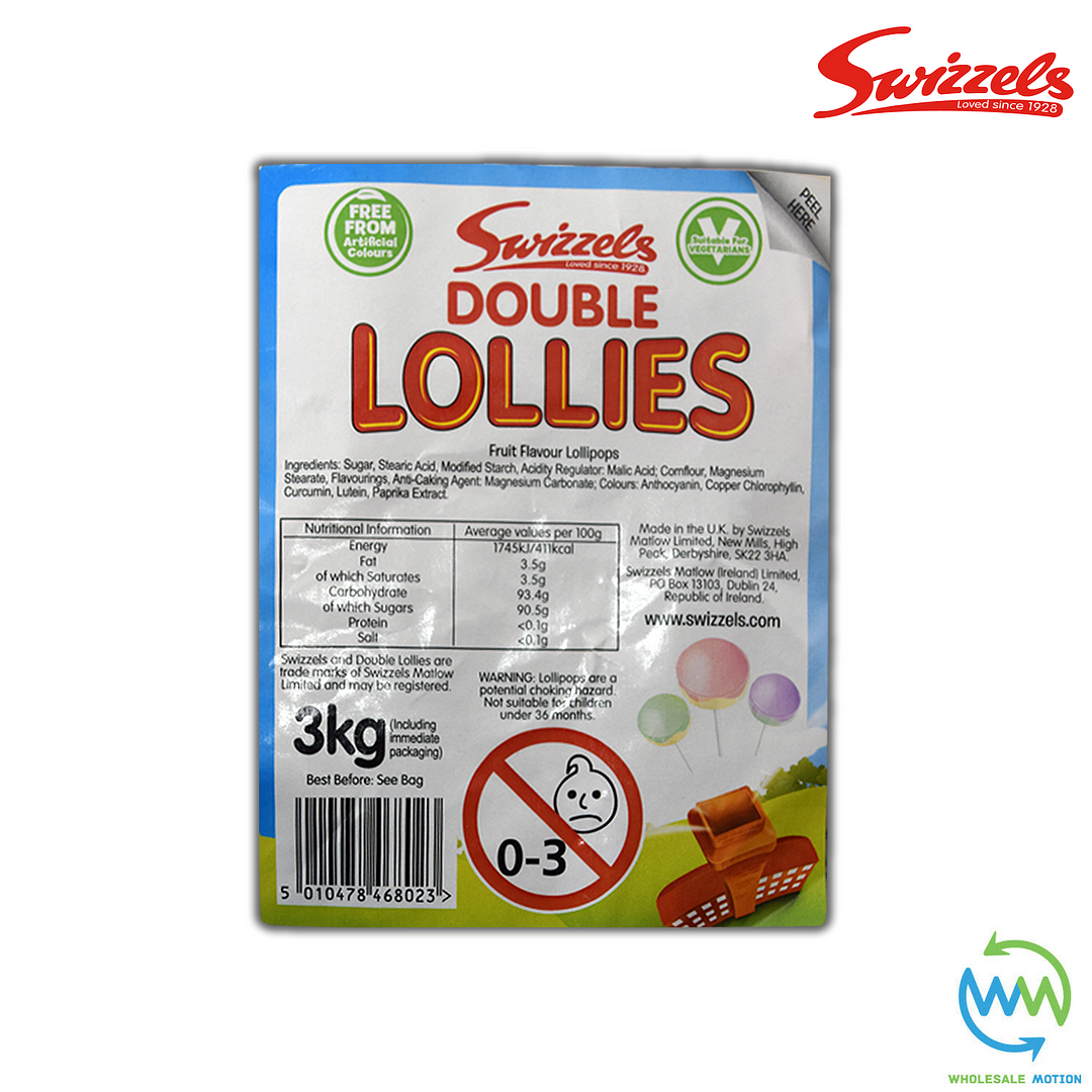 Swizzles DOUBLE LOLLIES Fruity Individual Wrapped SWEETS Retro CANDY FRUIT Lolly