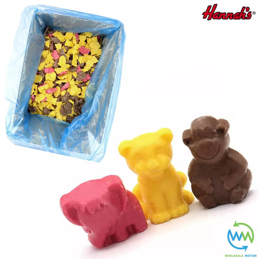 Hannah's ANIMALS Milk Chocolate PICK N MIX Novelty CANDY Cream Party Bag Fillers