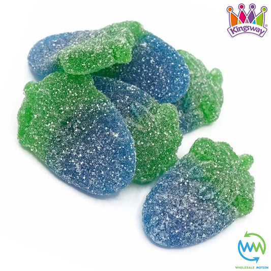 Kingsway Mega Value Vegan Fizzy Blue Raspberries 2.5kg