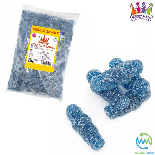 Kingsway Mega Value Vegan Jelly Blue Babies 2.5kg