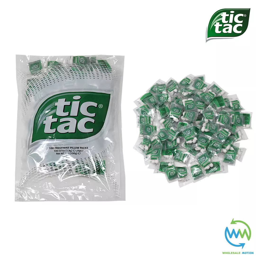 TIC TAC Mint PILLOW Pack INDIVIDUAL Wrapped SWEETS Portion MINTS Catering CANDY