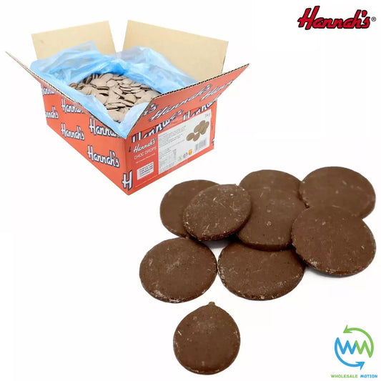 Hannah's CHOC DROPS Milk Chocolate PICK N MIX Novelty CANDY Party Bag Fillers UK Snack Candies Retro Buttones