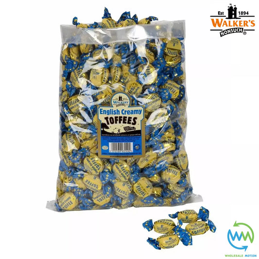 Walkers Nonsuch ENGLISH CREAMY TOFFEES Retro PICK N MIX SWEETS Party Bag CANDY Traditional