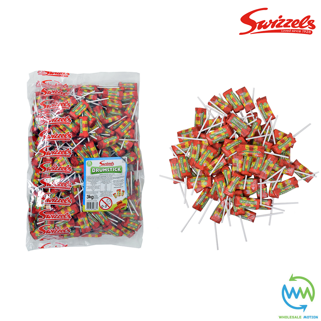 Swizzles DRUMSTICK Lollies Individual Wrapped SWEETS CHEW Retro CANDY UK Lolly