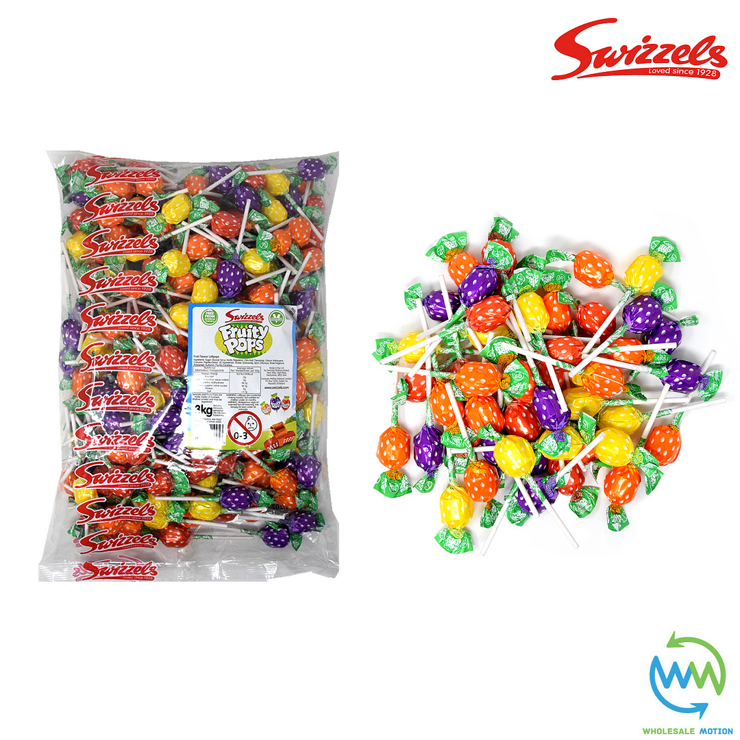 Swizzles FRUITY POPS Lollies Individual Wrapped SWEETS Retro CANDY FRUIT Lolly