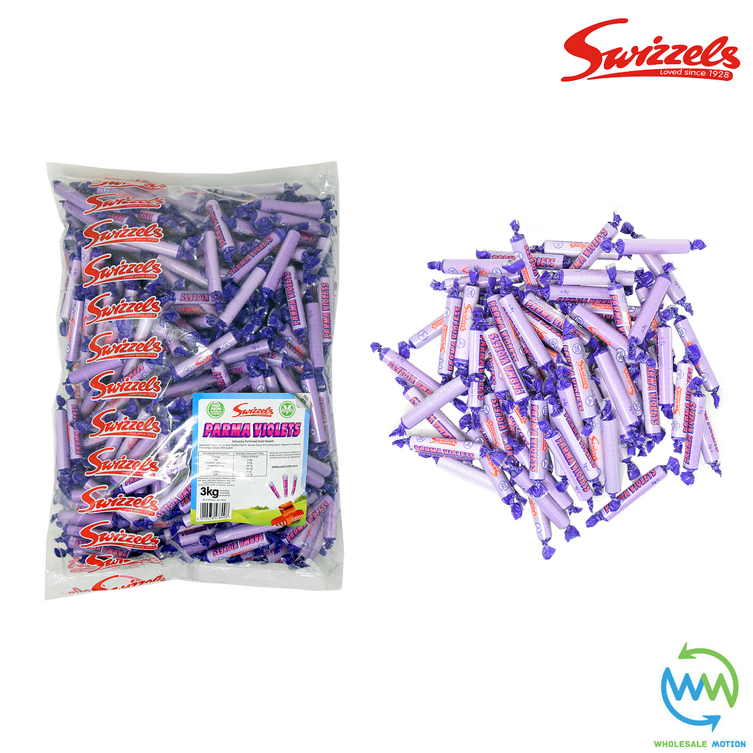 Swizzles PARMA VIOLETS Individual Wrapped 7g SWEETS DISC Retro CANDY Kids Party