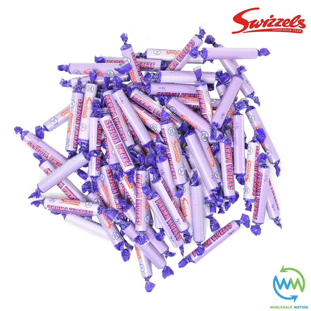 Swizzles PARMA VIOLETS Individual Wrapped 7g SWEETS DISC Retro CANDY Kids Party