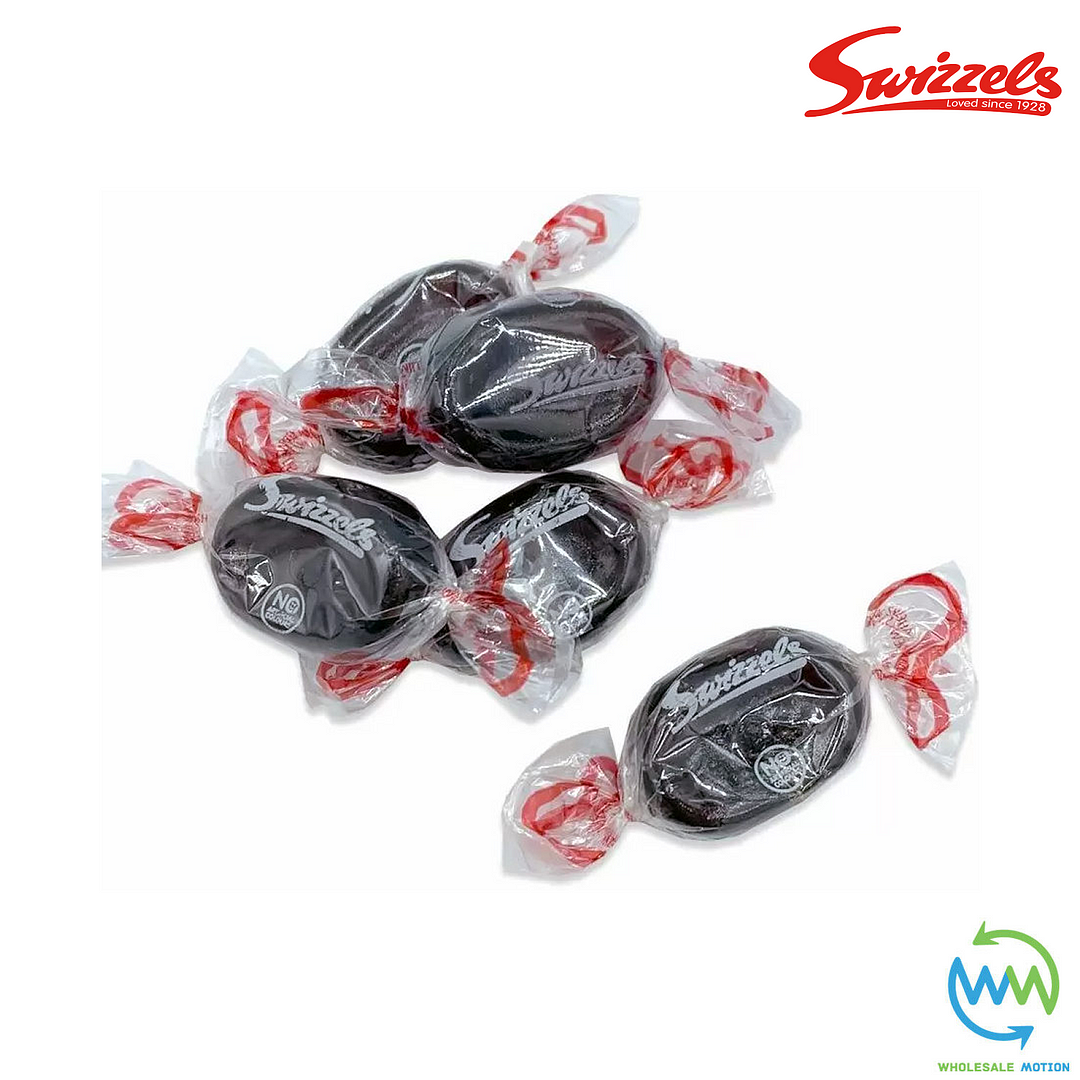 Swizzels CRYSTAL LIQUORICE Sweets INDIVIDUAL WRAPPED 7g Retro CANDY Kids Party