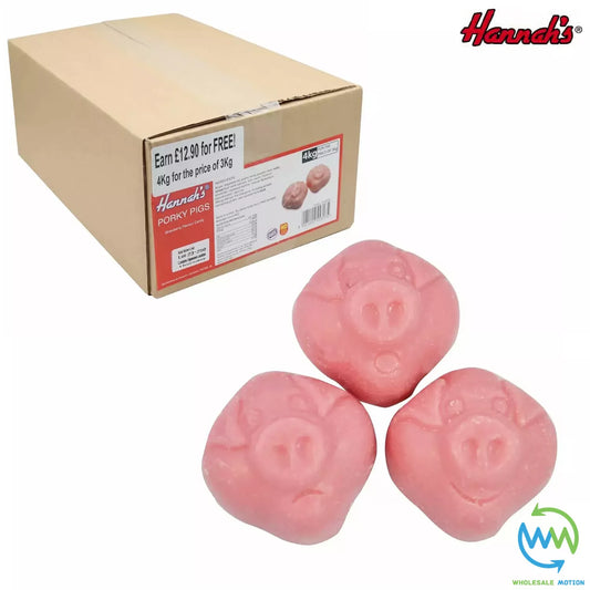 Hannah's PORKY PIGS Milk Chocolate PICK N MIX Novelty CANDY Party Bag Fillers UK