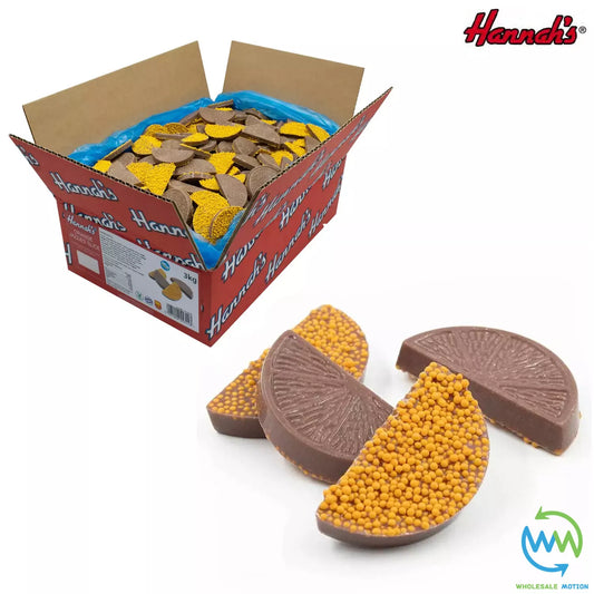 Hannah's ORANGE JAZZIES SLICES Milk Chocolate PICK N MIX Christmas PARTY Jazzles