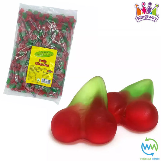 Kingsway Mega Value Vegan Twin Cherries 2.5kg