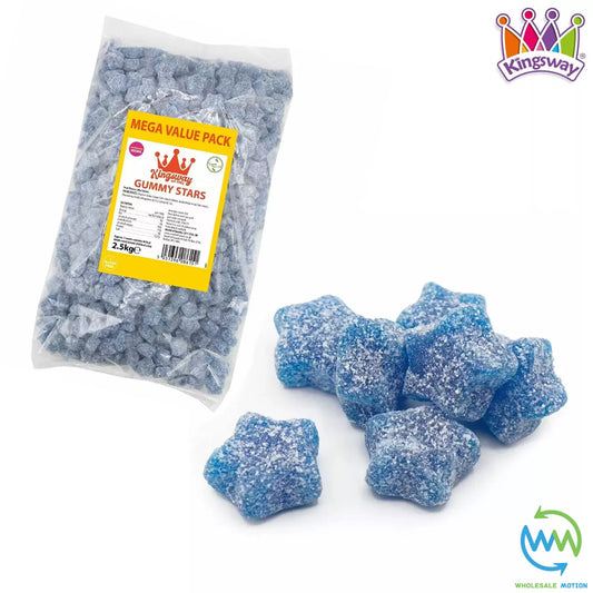Kingsway Vegan Mega Value Gummy Stars Bag 2.5kg